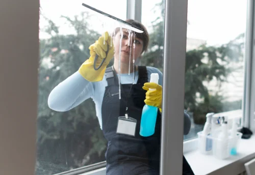 Nettoyage de vitres intérieures et extérieures à Cluis